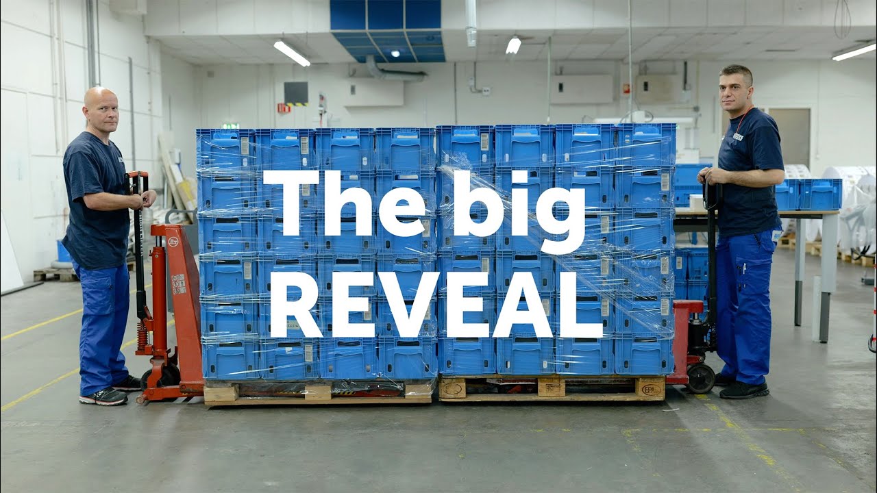 The big reveal! Lijnco shows her latest innovation. De grote onthulling!