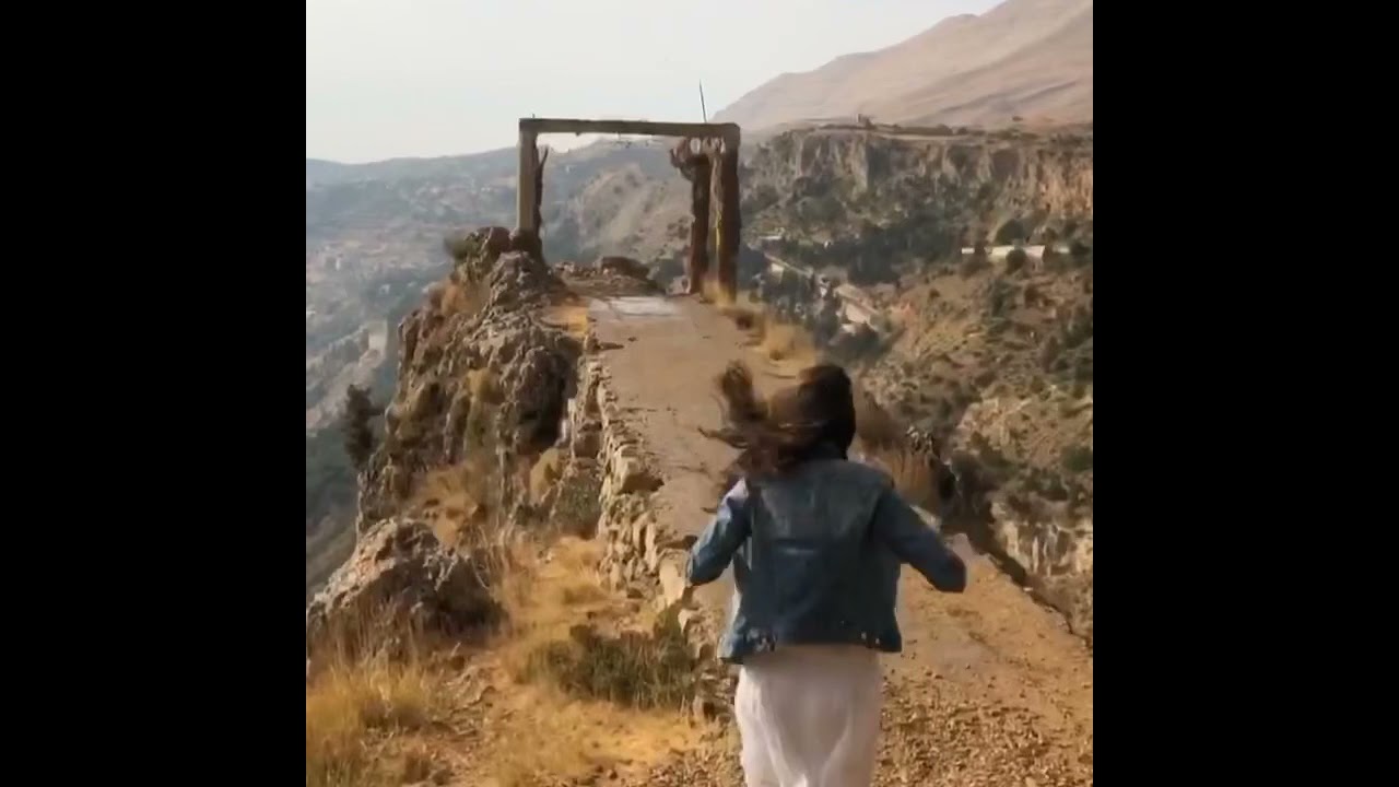 Lebanon: View from jett&eacute; Bcharre - Arez