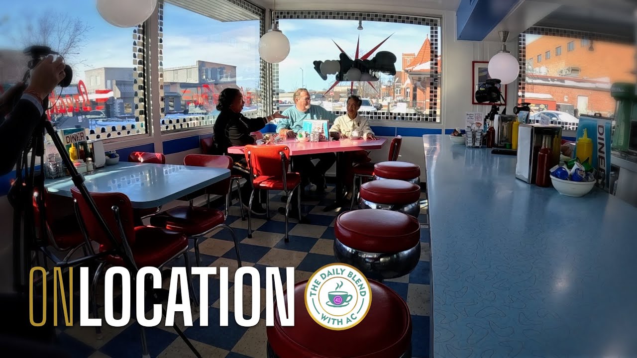 The Daily Blend w/ AC: David Johnson and Barbra Horrell, Broadway Diner in the 1950's (On location)