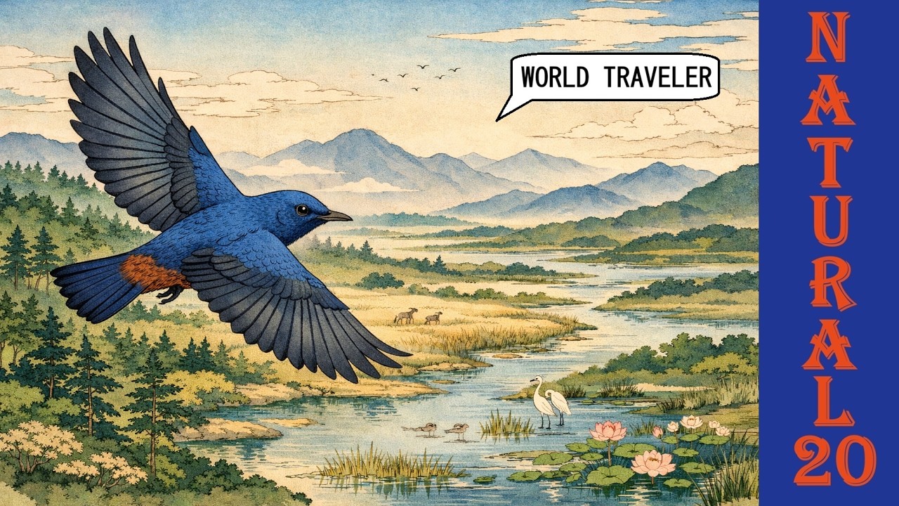 Wingspan Asia - Rockin' The Blue Rock Thrush