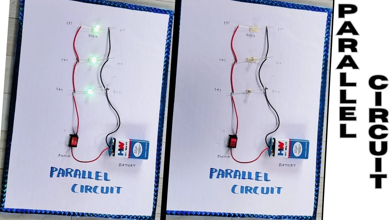 Parallel circuit working model / science working model / science project