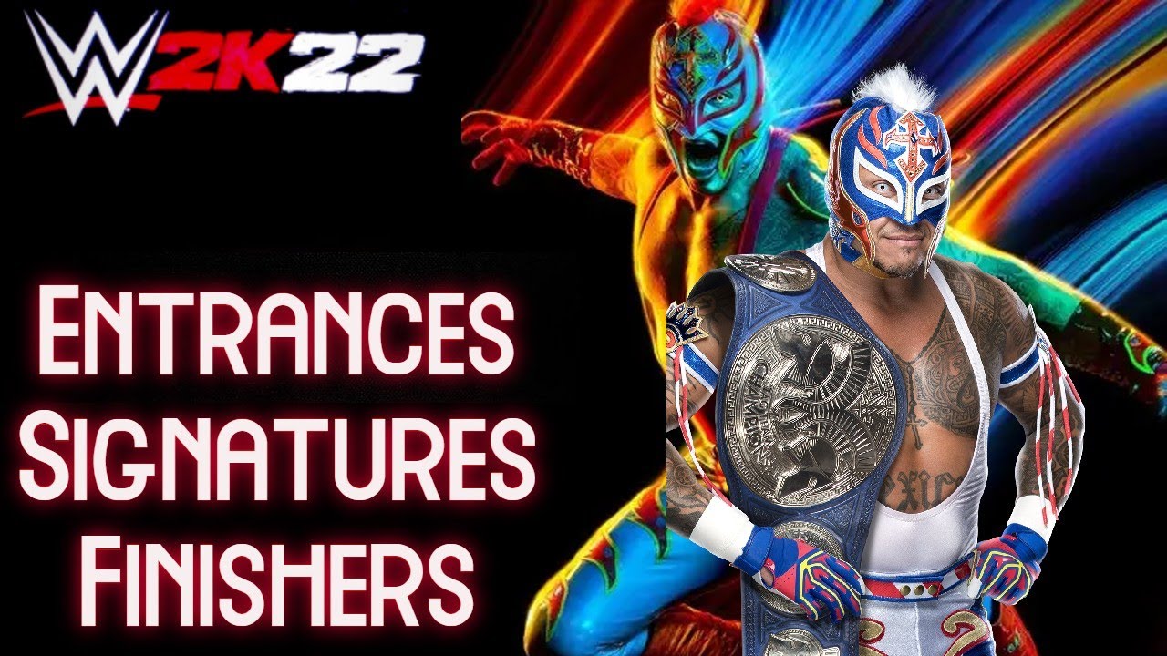 WWE 2K22 Entrances/Signatures/Finishers: Rey Mysterio
