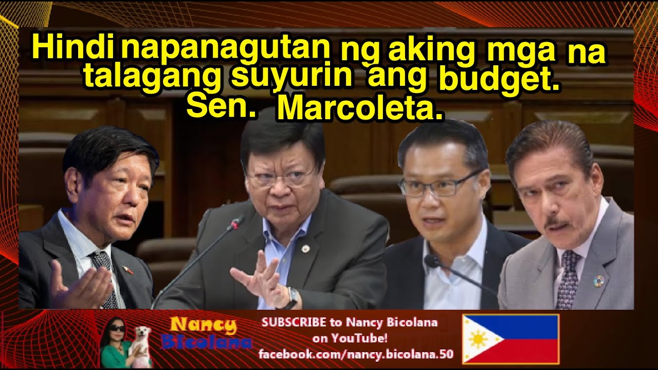 Na kuwestiyon ni Sen. Marcoleta: kasama ba si Senator Sotto noong nililinis (2026 budget)?