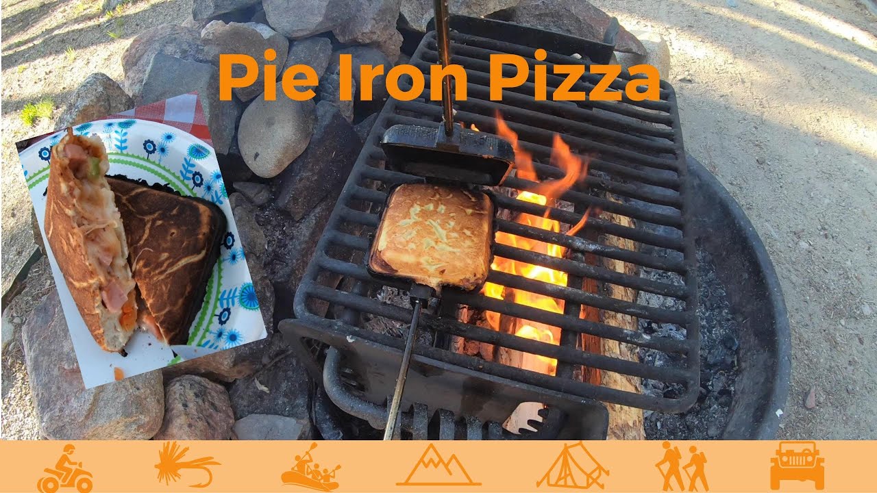 Campfire Cooking - Pie Iron Pizza