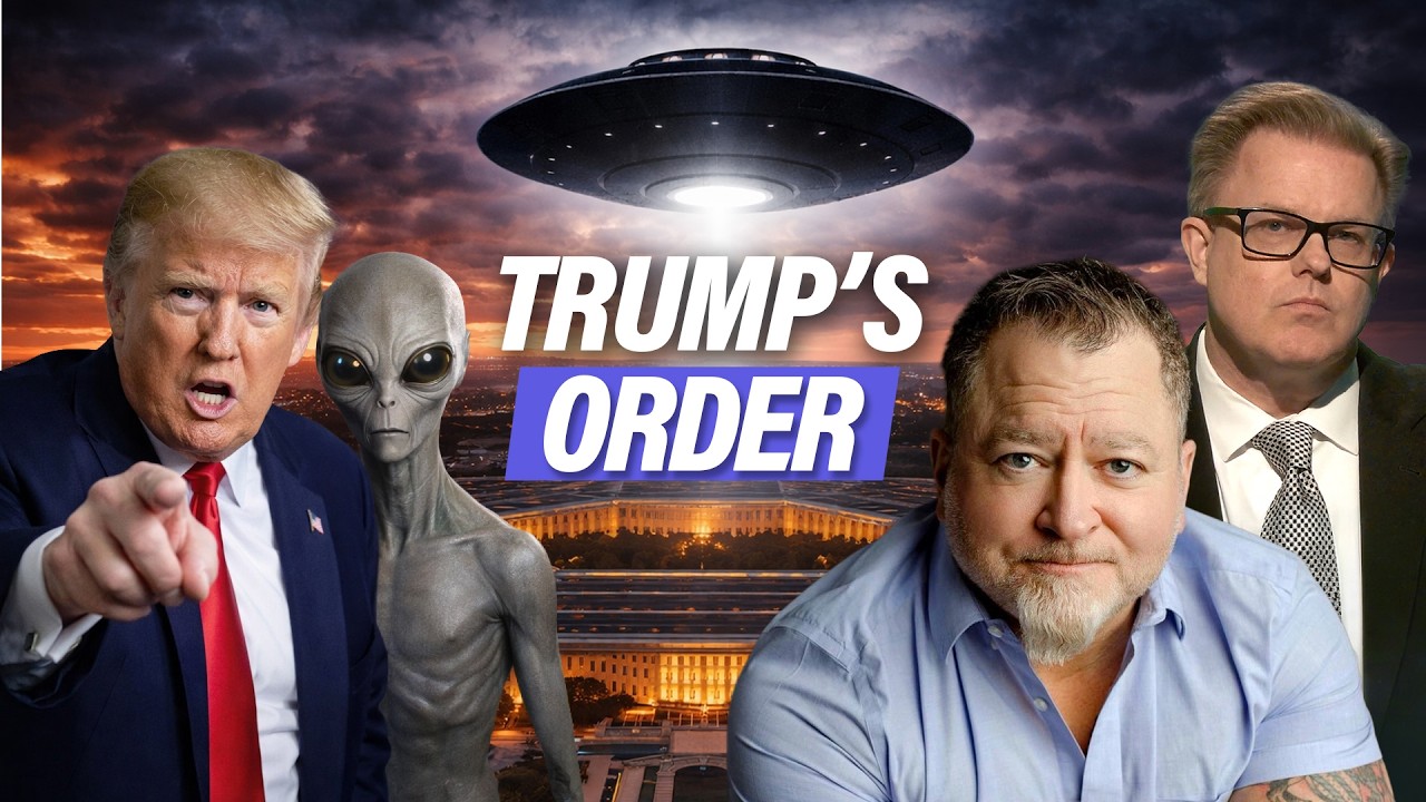 Trump Orders Release of CLASSIFIED Alien Files (Lue Elizondo Reacts)