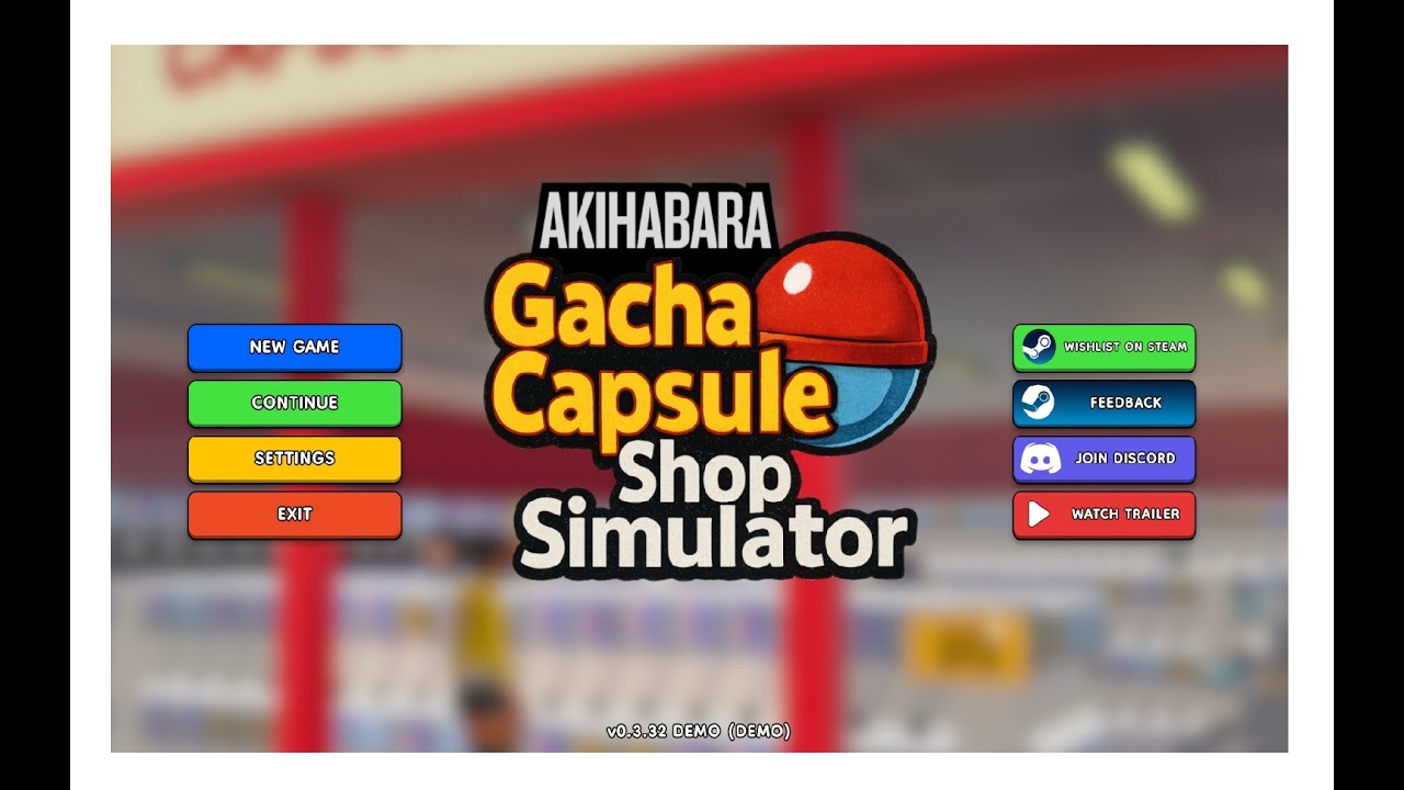 Gacha Capsule Shop Simulator Demo ep 1