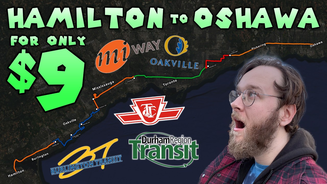 I CROSSED THE GTA WITH ONLY LOCAL TRANSIT!