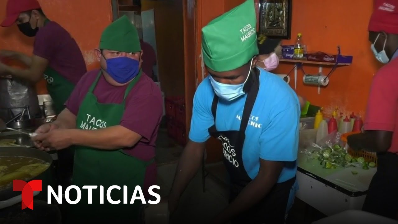 Migrantes haitianos se quedan a trabajar en México | Noticias Telemundo