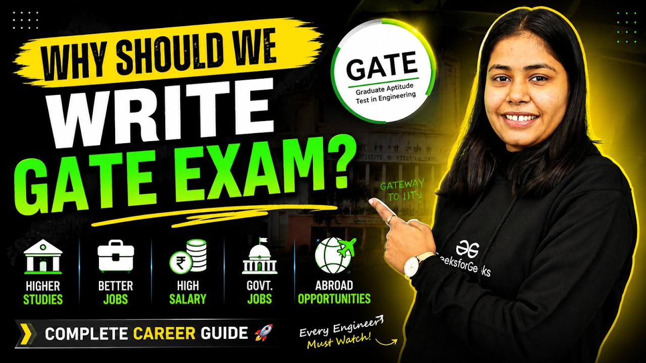 Стоит ли сдавать GATE? Преимущества и карьерные возможности после GATE🤔🚀