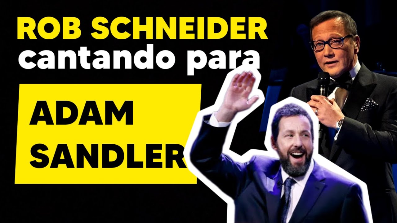 ROB SCHNEIDER para o grande amigo ADAM SANDLER no Mark Twain Prize