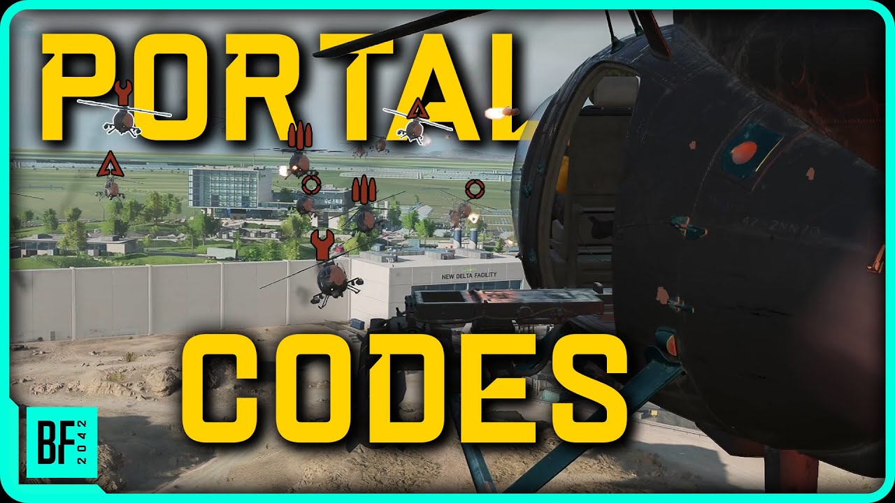 5 codes PORTAL INDISPENSABLES pour devenir MEILLEUR en HÉLICO ou INFANTERIE.