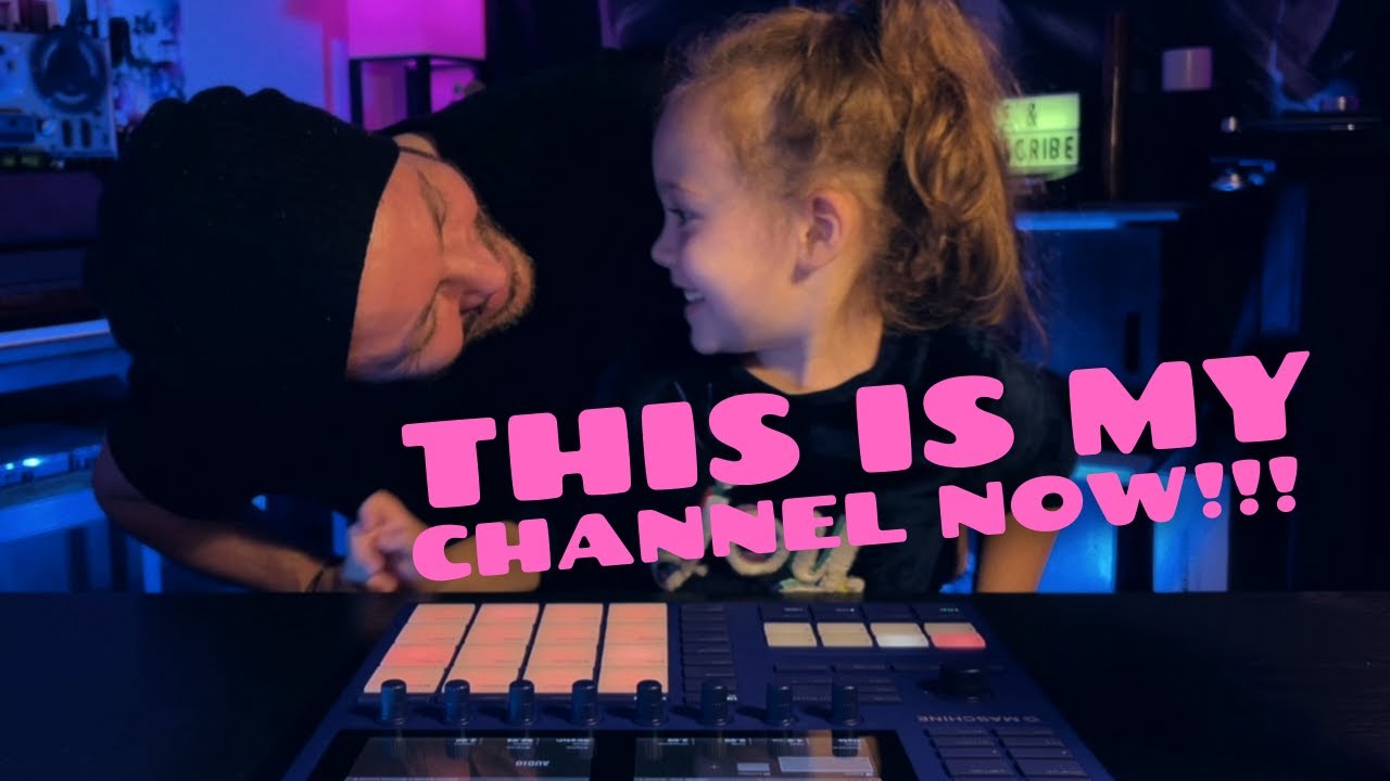 Maschine Plus/MK3 | Making a Song With My Little Girl | Burnt Hues Expansion