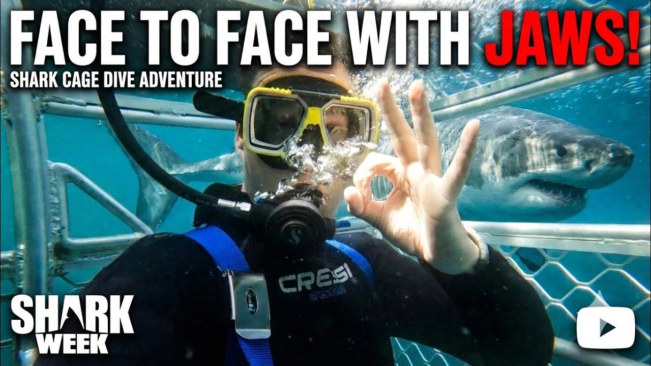 Shark Cage Diving, Swimming With Sealions & Seasickness 