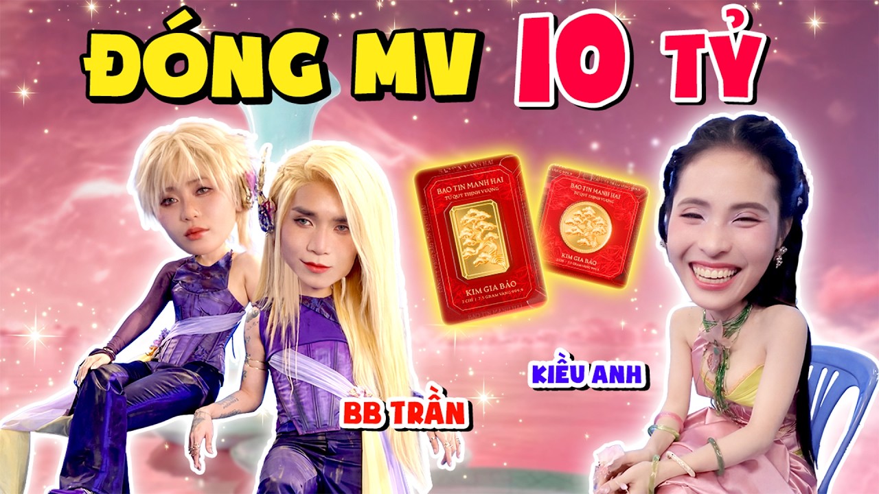 Hậu trường MV 'Nhả Vía' của Ca Nương Kiều Anh. Dàn cameo mạnh nhất lịch sử: BB Trần, Pháo, PKL...
