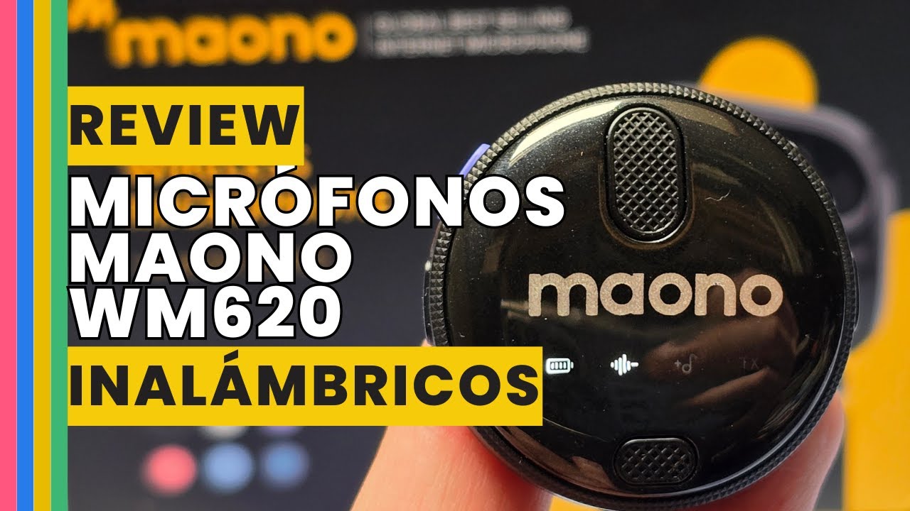 Micrófonos inalámbricos Maono WM620 | Review en Español