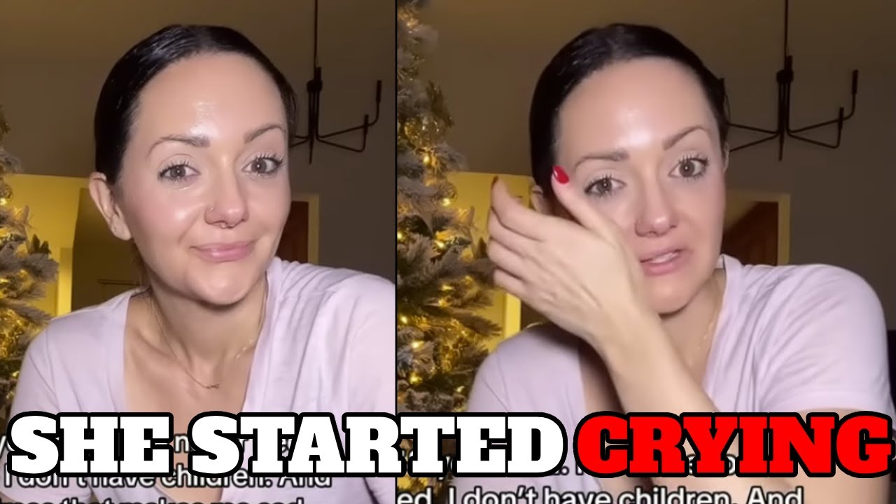Woman Breaks Into Tears As She Is 38 And Alone (She Had An Epiphany)