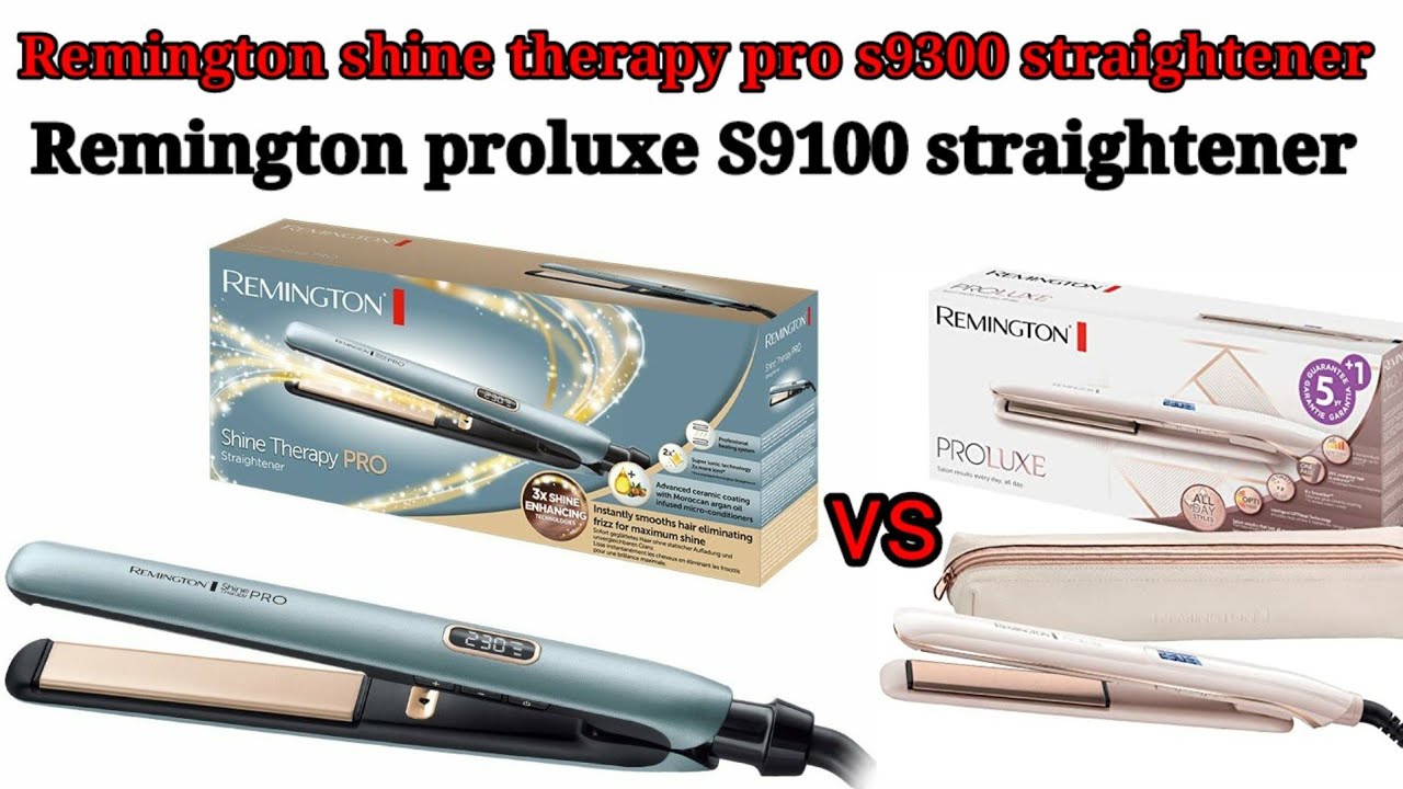 Best Remington hair straightener||Remington s9300 shine therapy pro|| proluxe S9100 straightener