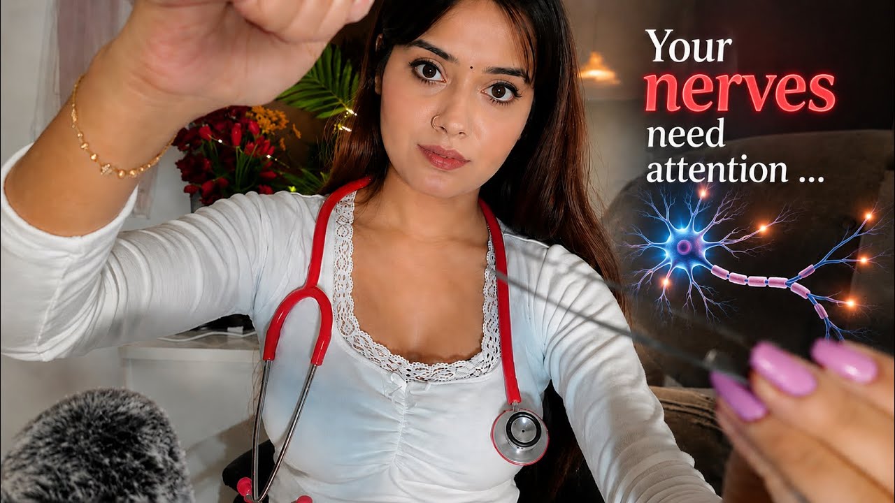 ASMR Medical Exam 🩺| Nerve Testing & Relaxing Checkup👩&zwj;⚕️🩻