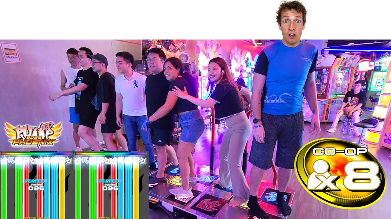 [PUMP IT UP PHOENIX] Bad Apple!! feat. Nomico - FULL SONG - CO-OP X8 | World Record! 🔥
