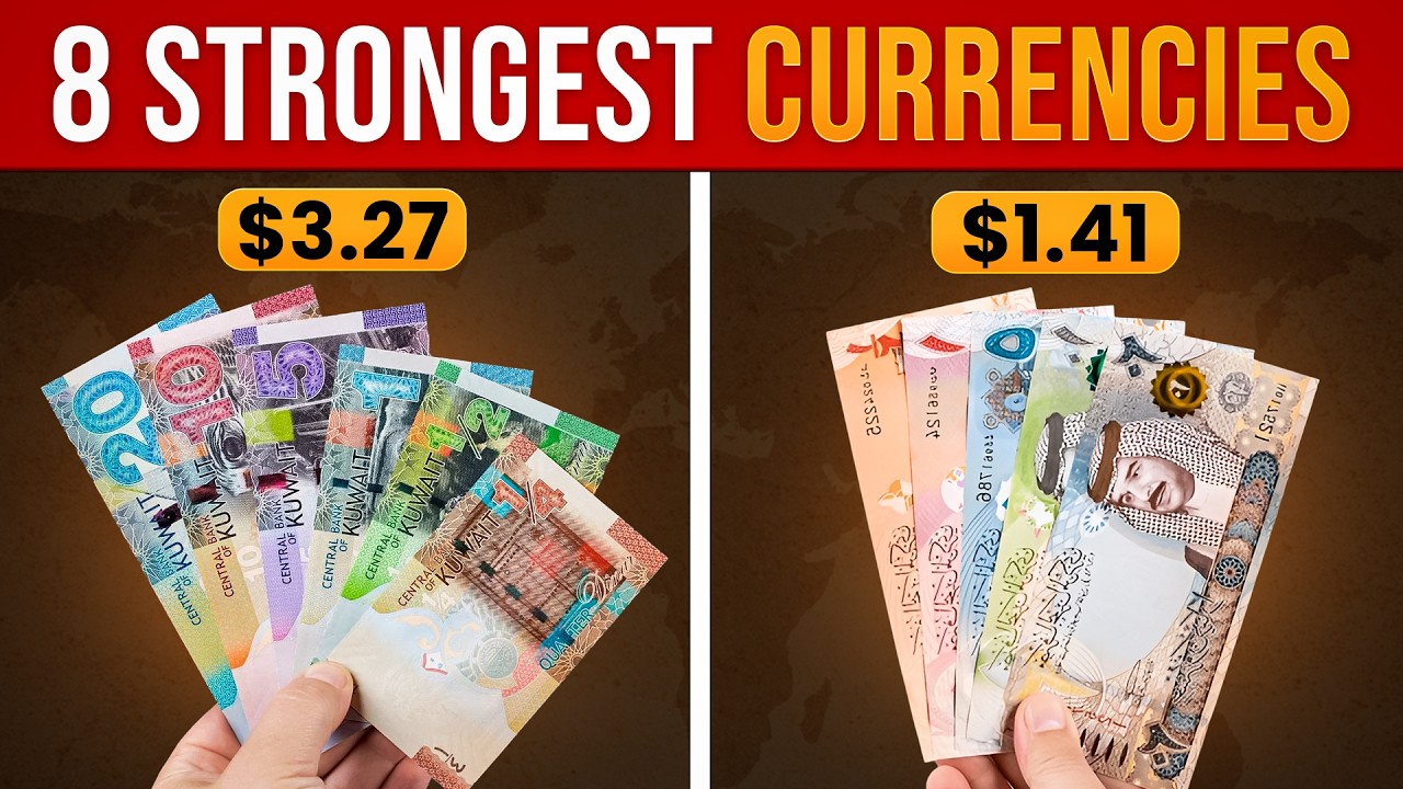 8 самых крепких валют мира (2025) 💵🌍