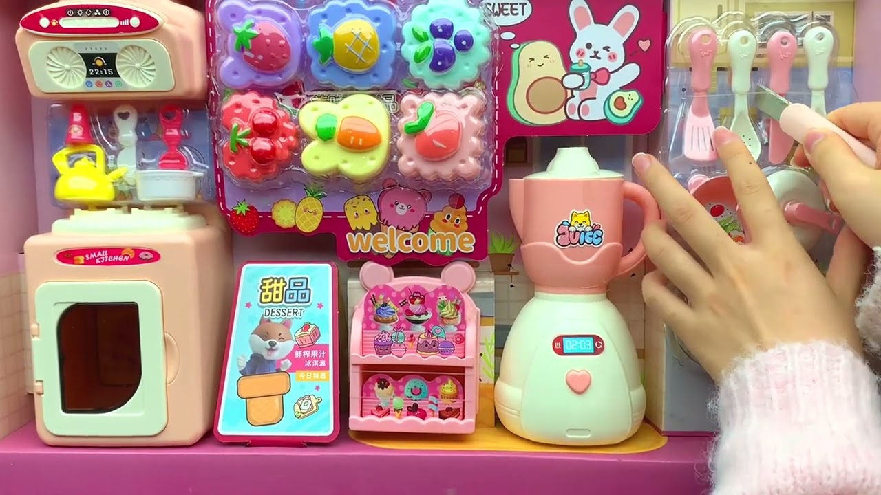 Juicer, Purple Refrigerator, Dessert House, Cute and Fun Convenience Store, Unicorn