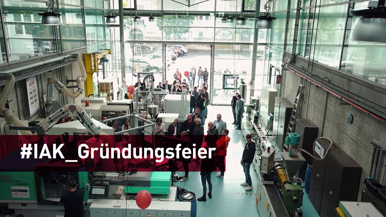 Gründungsfeier des Instituts für Angewandte Kunststofftechnik IAK - Hochschule Esslingen
