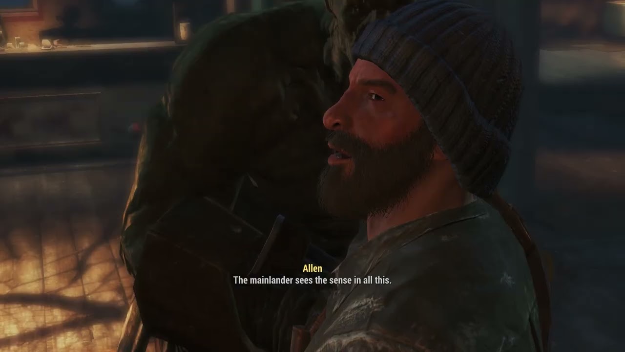 Fallout4 Starting farharbor and i chose to violent ending where i destroyed it all