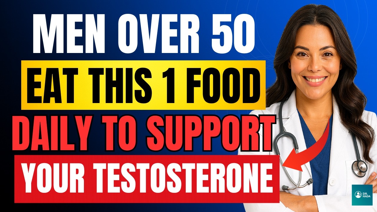 Eat This One Food Daily and Watch Your Testosterone Skyrocket After 65 | Dr. Hada Explains