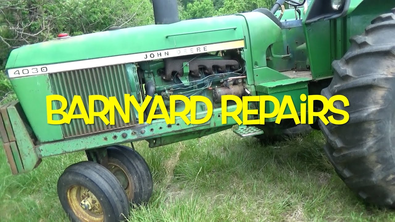 Replacing Load and Depth Shaft Seals on my John Deere Narrow Front 4030