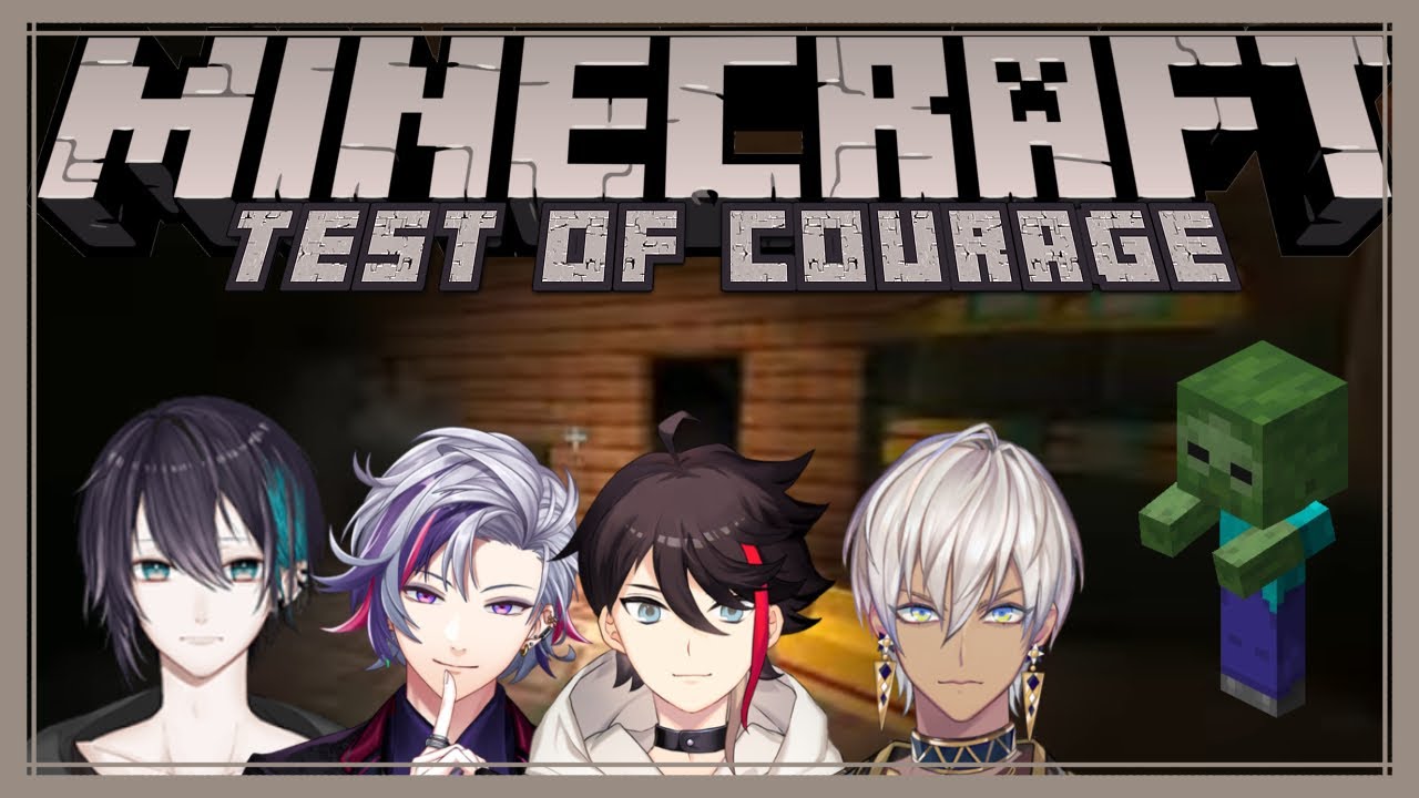 Test of Courage [Mayuzumi Kai/Fuwa Minato/Ibrahim/Saegusa Akina/Nijisanji] (eng sub)