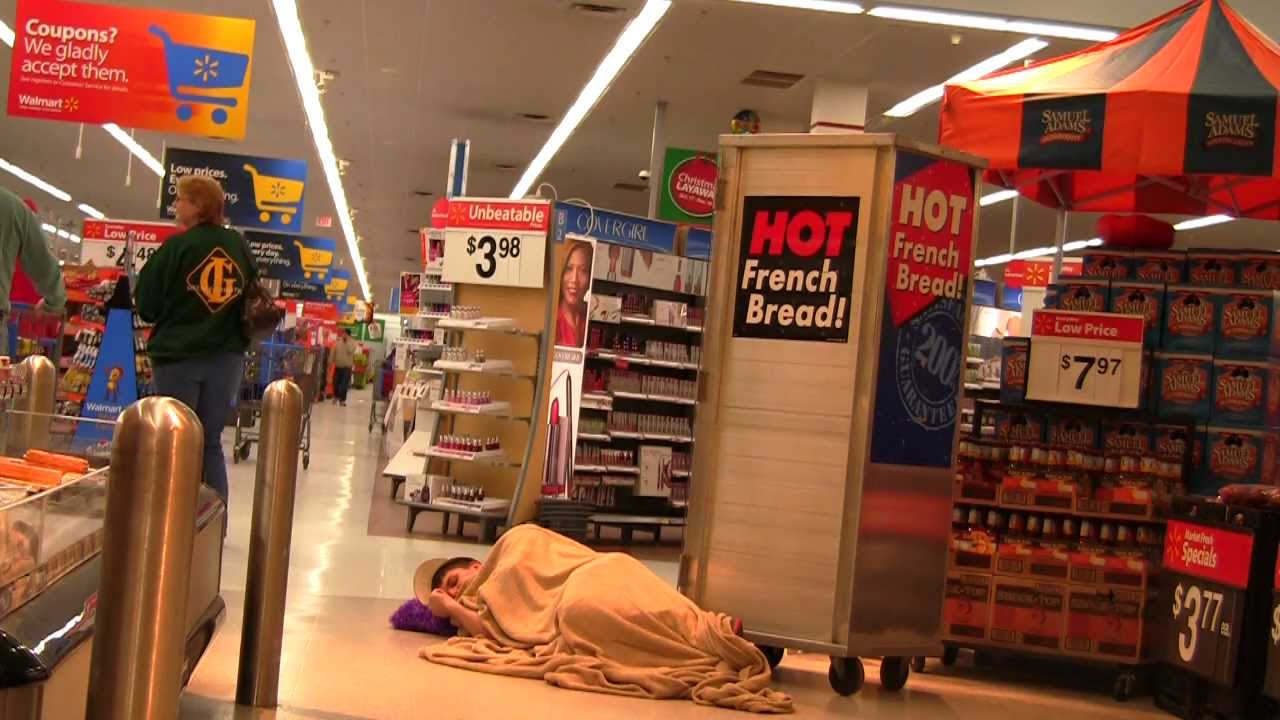Public Prank - Sleeping in Public Places!