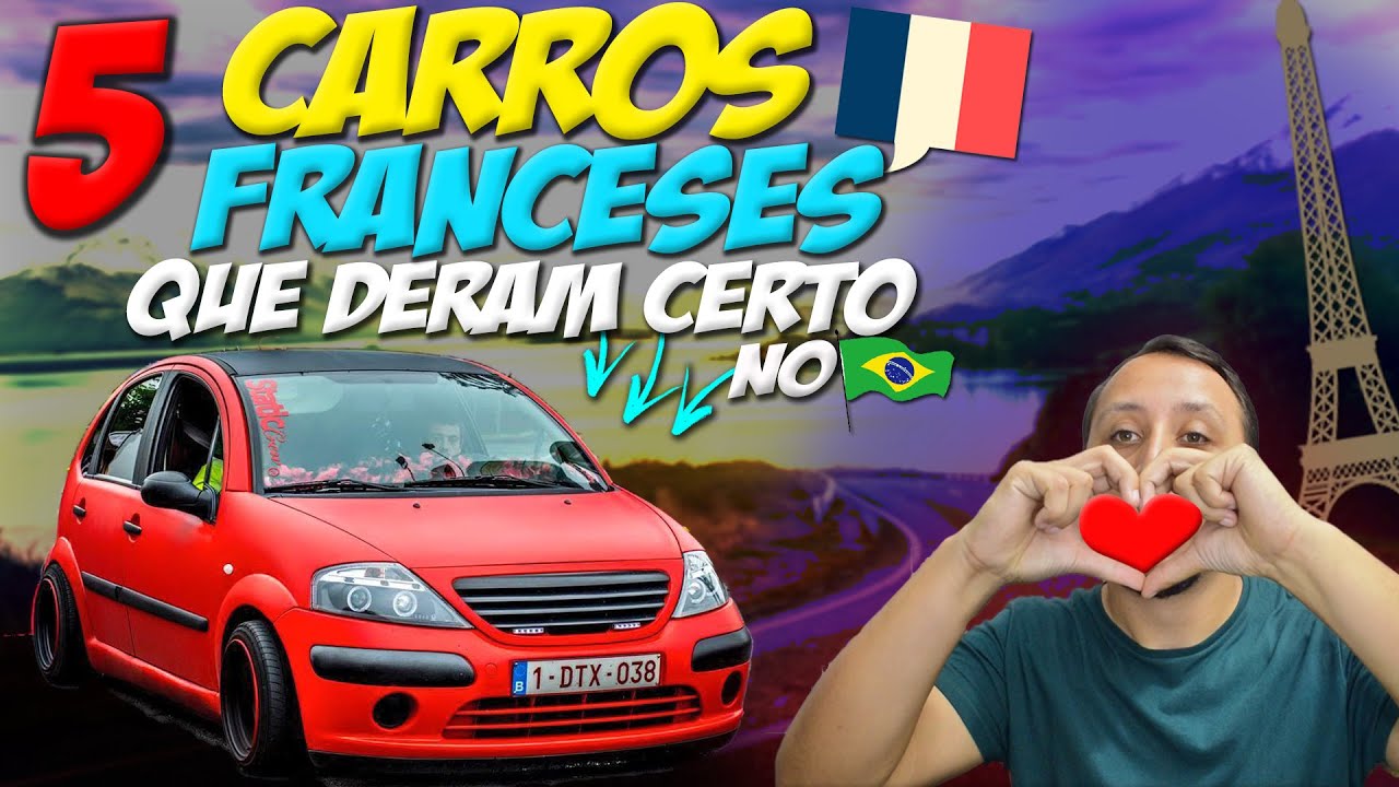 5 CARROS FRANCESES QUE N&Atilde;O S&Atilde;O BOMBAS💣💥