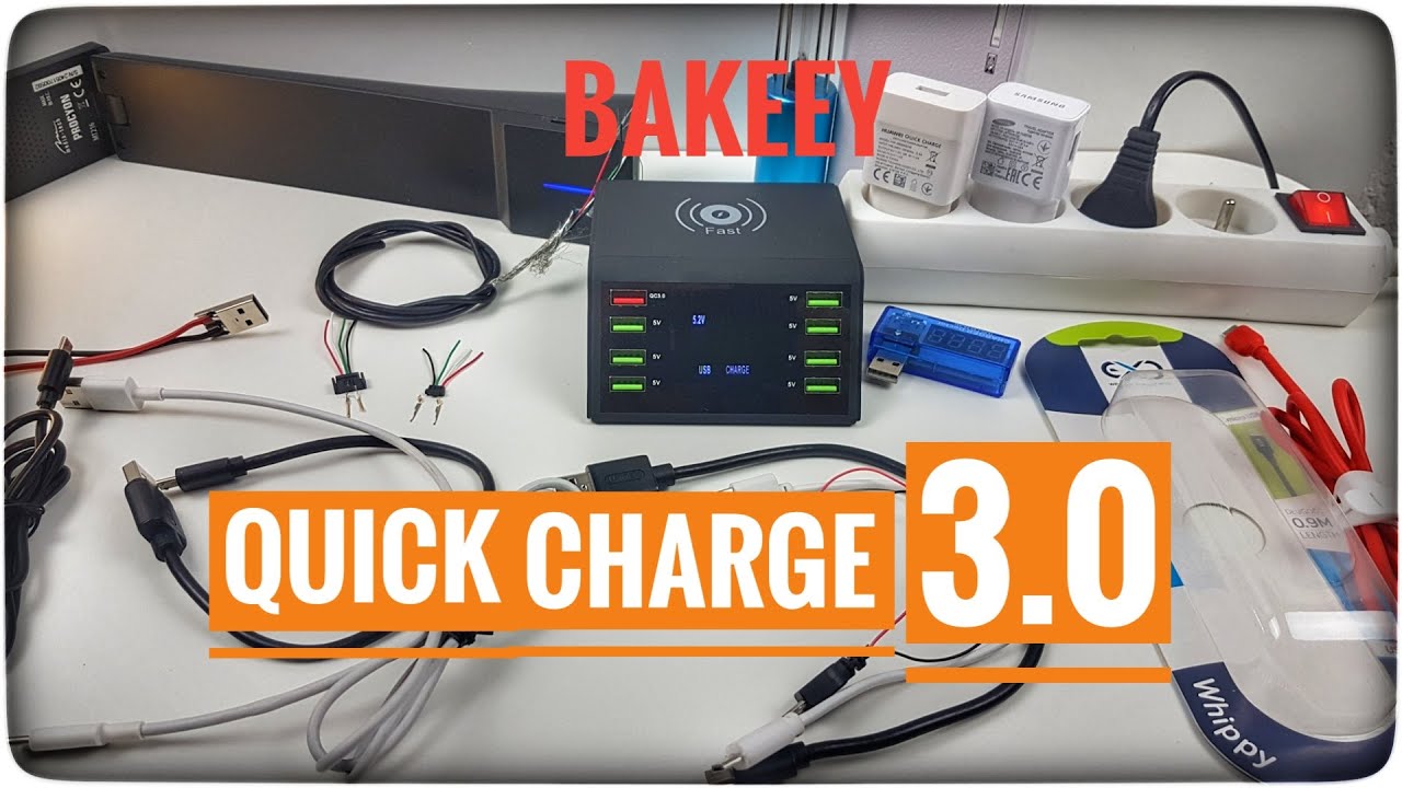 Szybka Ładowarka USB Qualcomm Quick Charge 3.0 Bakeey - TEST, OPINIA