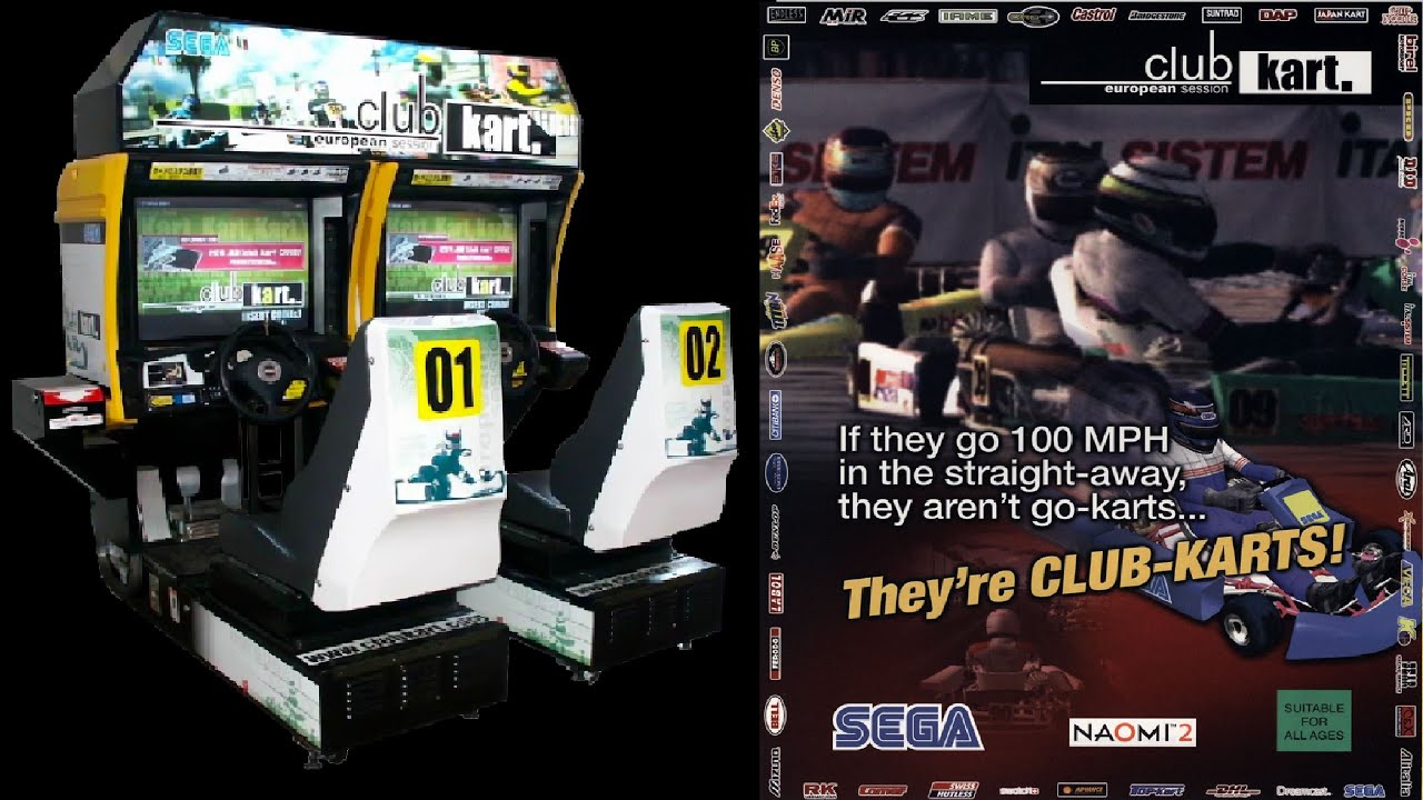 Club Kart European Session (Arcade) - Gameplay HD - FlyCast Emulator