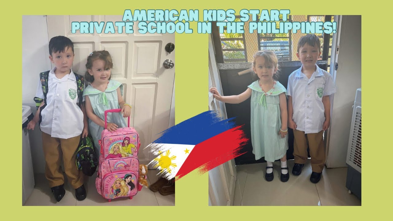 American Kids Enroll in Top Private School in Bacolod, Philippines! 🇵🇭
