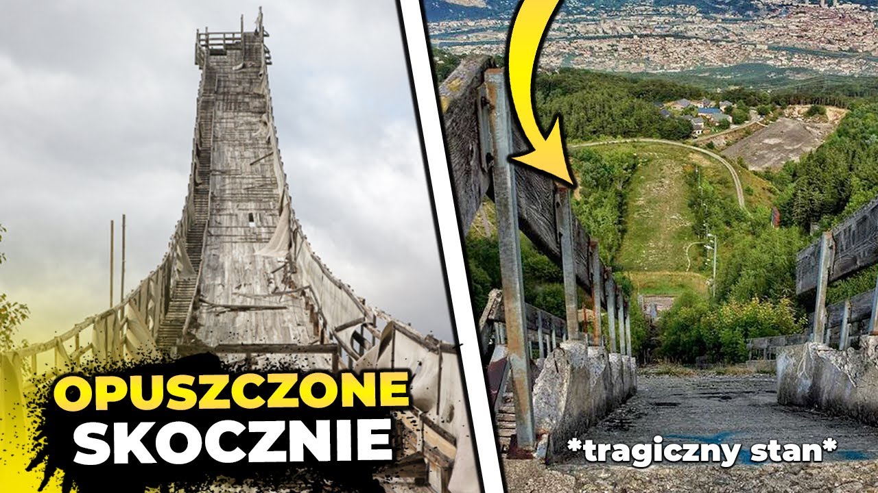 Opuszczone SKOCZNIE NARCIARSKIE, o których ZAPOMNIAŁ ŚWIAT!