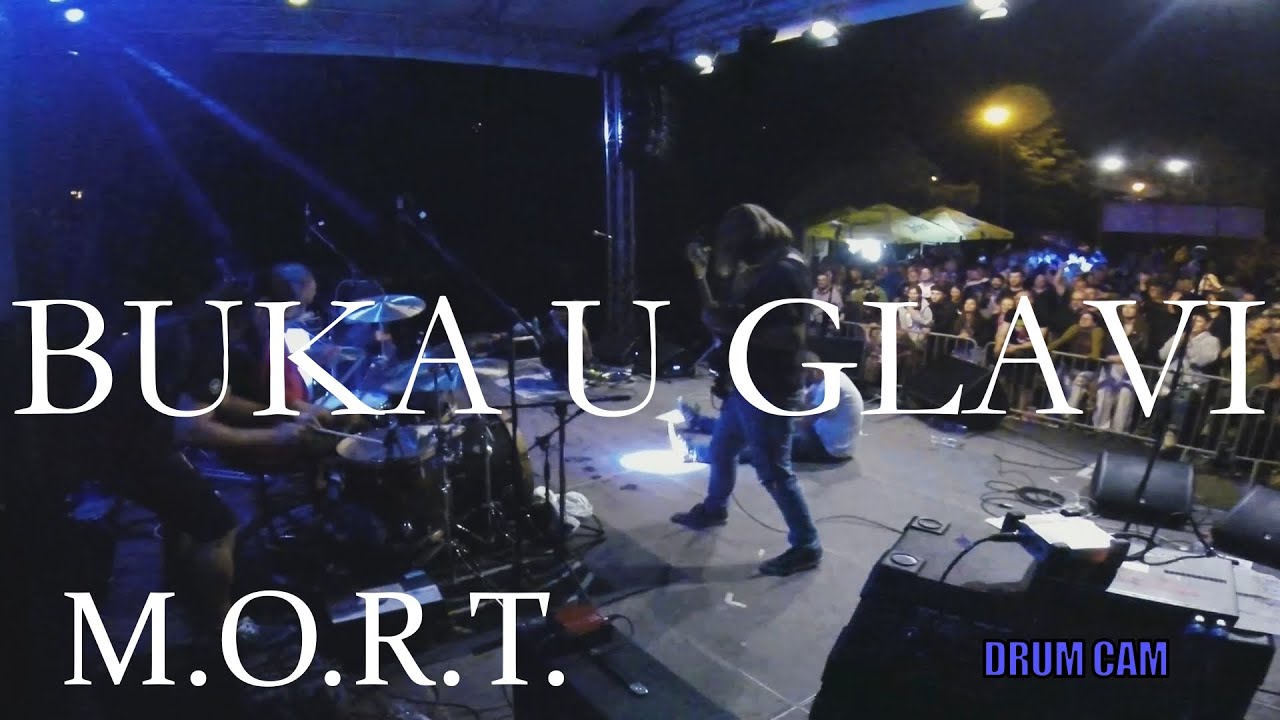 M.O.R.T. - Buka u glavi (Drum Cam - Sabor RNR, Lučani)