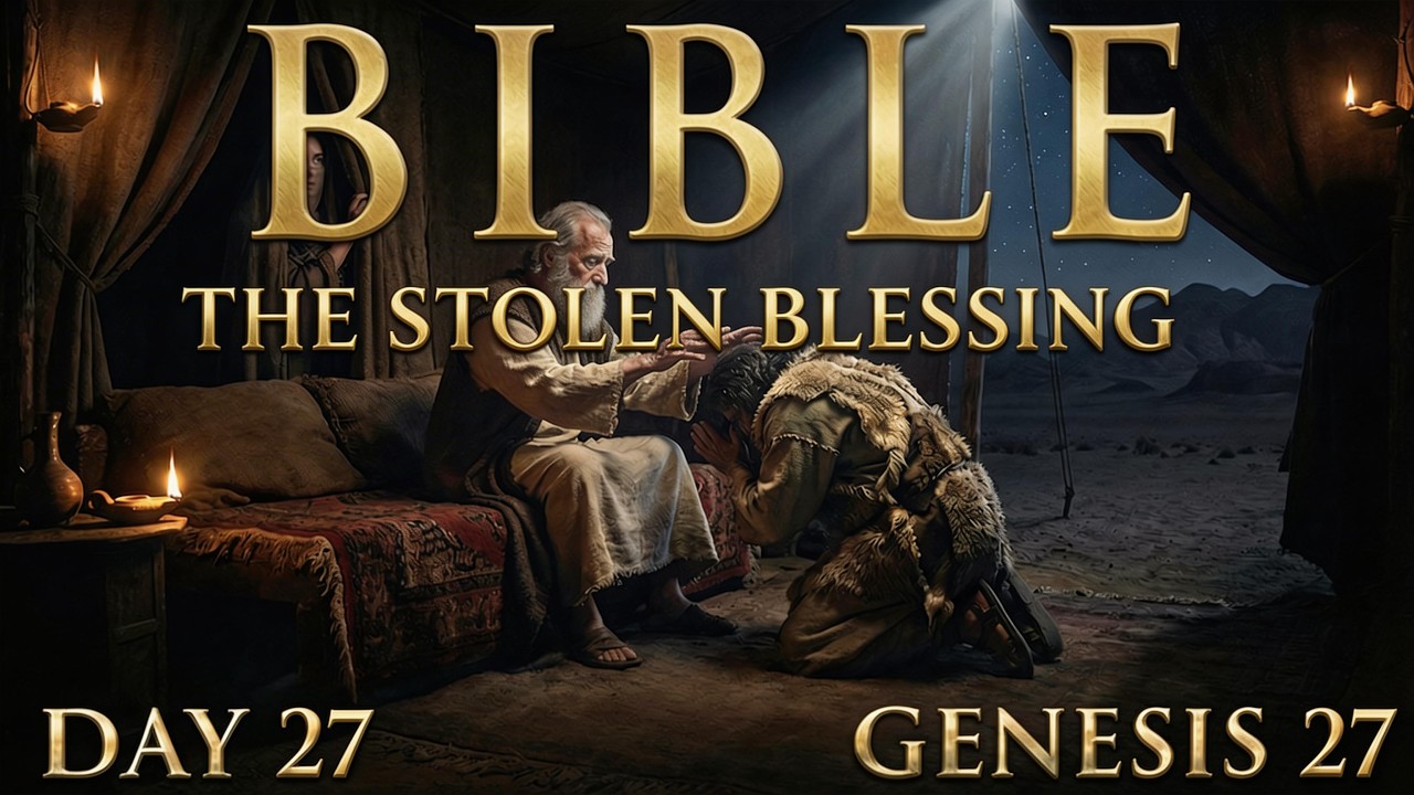 Day 27 | Bible Genesis 27: The Stolen Blessing [From Zero to Grace] #biblestories #christian