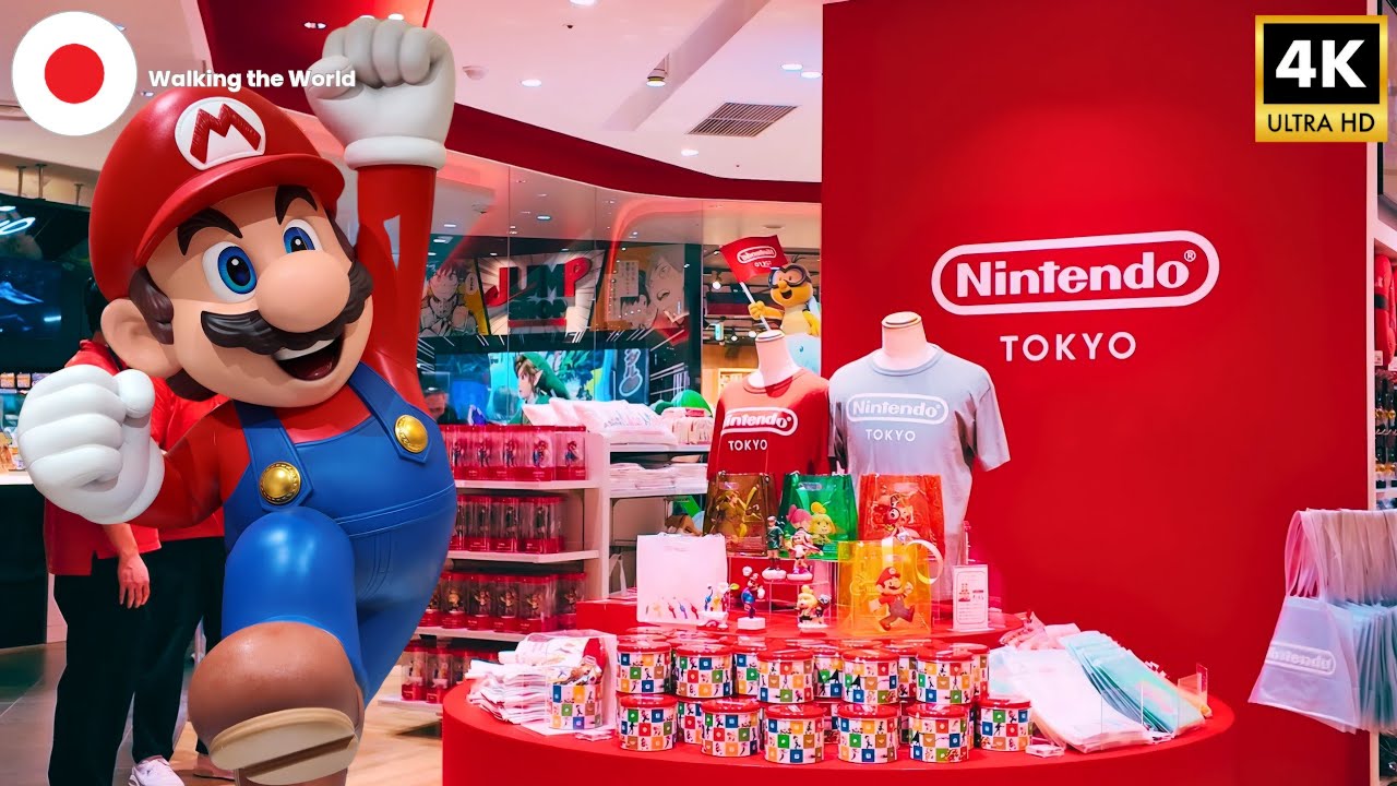 Nintendo TOKYO Japan 🇯🇵 HUGE Store Tour 2026 | Every Gamer&rsquo;s Dream Store [4K]