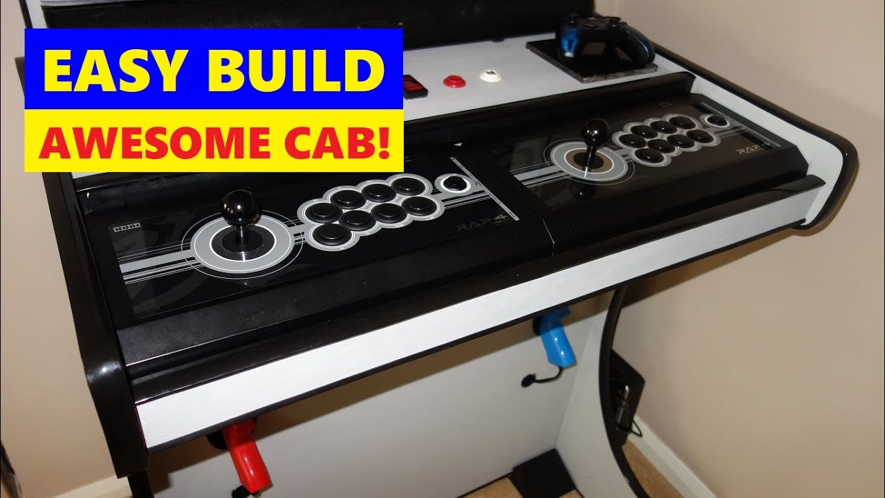 How to Build Vewlix Style Custom Arcade Cabinet with PC Light Gun Easy No Plans