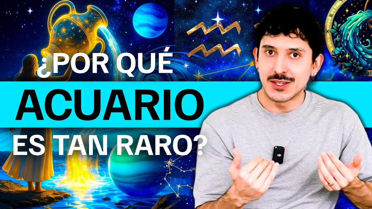 68. ♒ Acuario: ¿Por qué es el Signo MÁS RARO del Zodíaco?