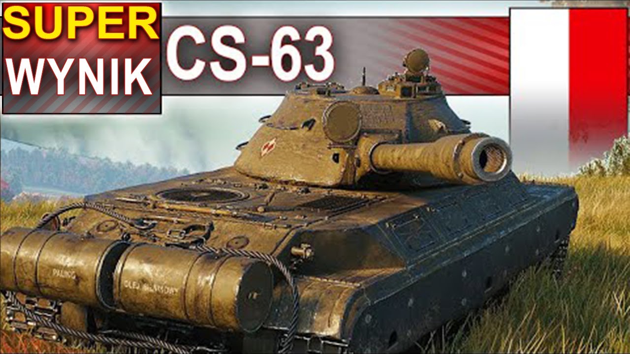 CS-63 polska 10 wymiata na lodowcu - World of tanks
