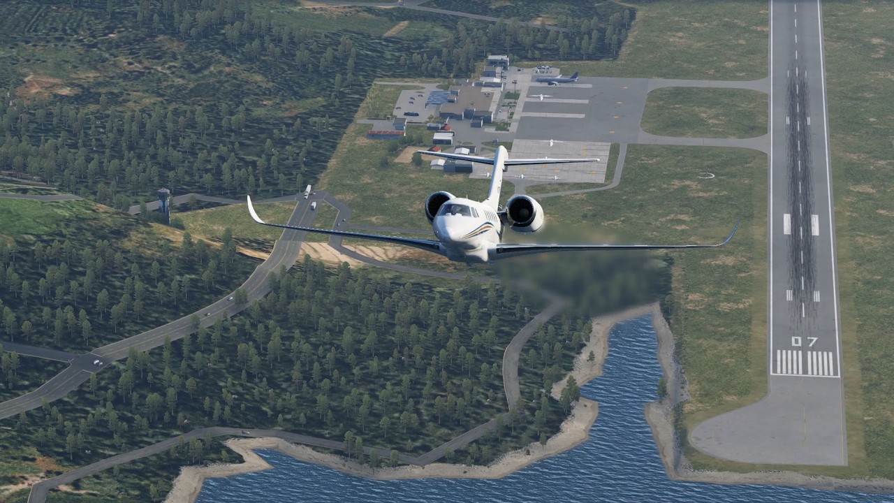 Roatán - San Pedro Sula, en un Citation X