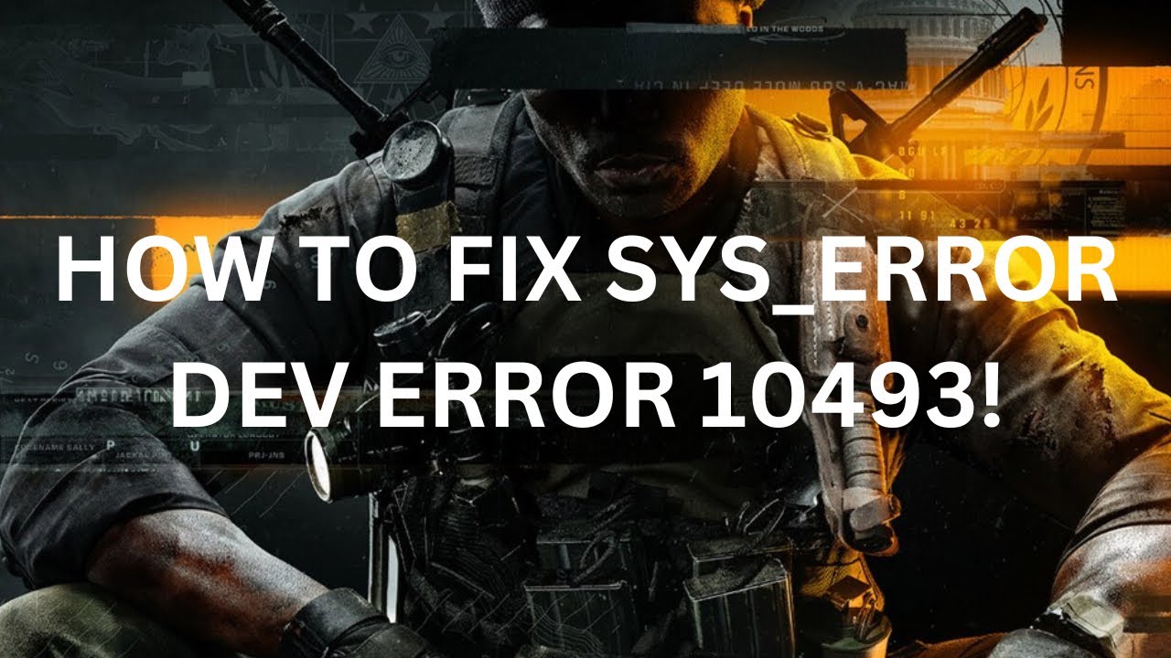 Xbox Black Ops 6: How To Fix Sys_Error | DEV ERROR 10493! (Tutorial)