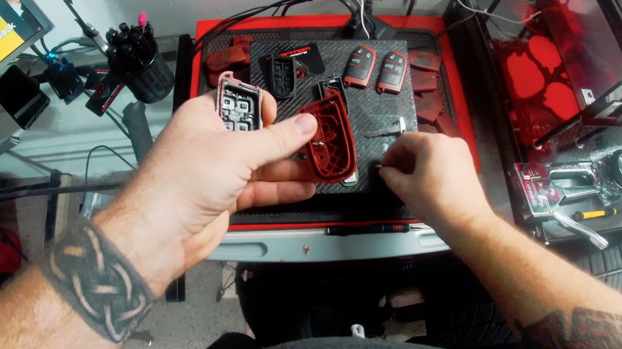 Mopar Red Key Fob Upgrade Installation - Challenger, Charger, Durango