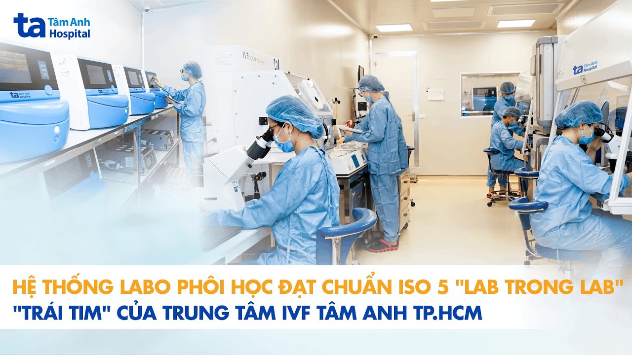 Hệ thống Labo phôi học đạt chuẩn ISO 5 