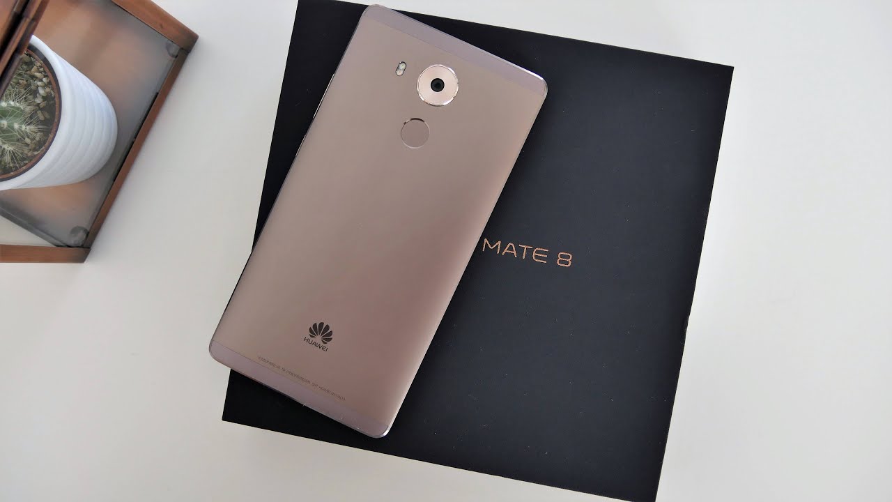 Unboxing: Huawei Mate 8 Premium, Mocha Brown | deutsch 🎁 techloupe