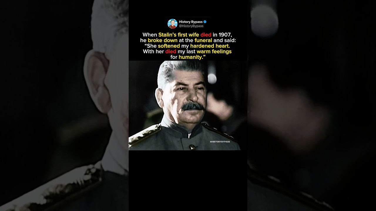 Stalin Said This When His Wife Died&hellip; #shorts