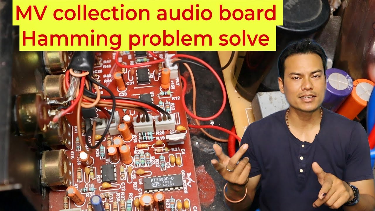 MV Connection amplifier audio Board Humming problem kaise solve Karen | amplifier Humming problem