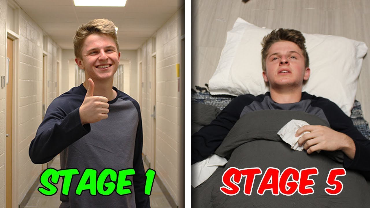 The 7 Stages of Getting Sick
